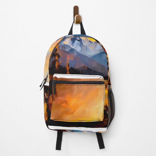 Item preview, Sunset over the Rocky Mountains designed and sold by Island Art Studios.