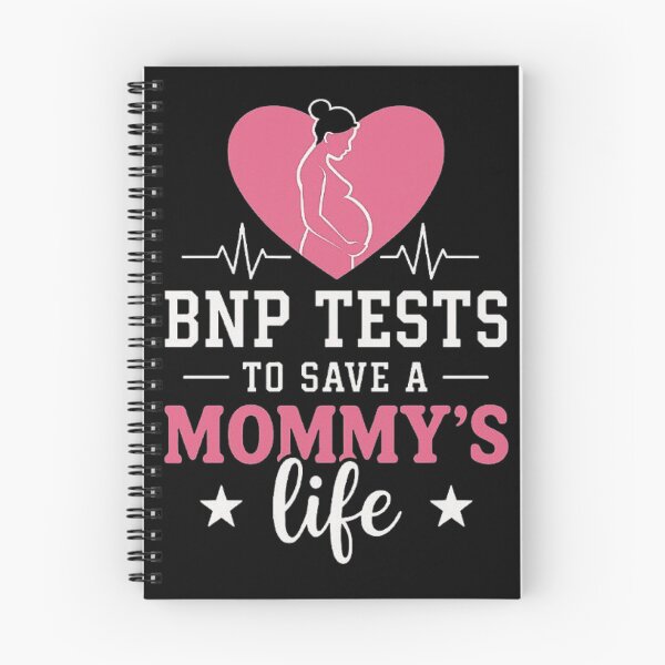 Item preview, BNP Tests Save Mommy’s Life – Heartbeat Design for Pregnant Women Awareness designed and sold by love3617.