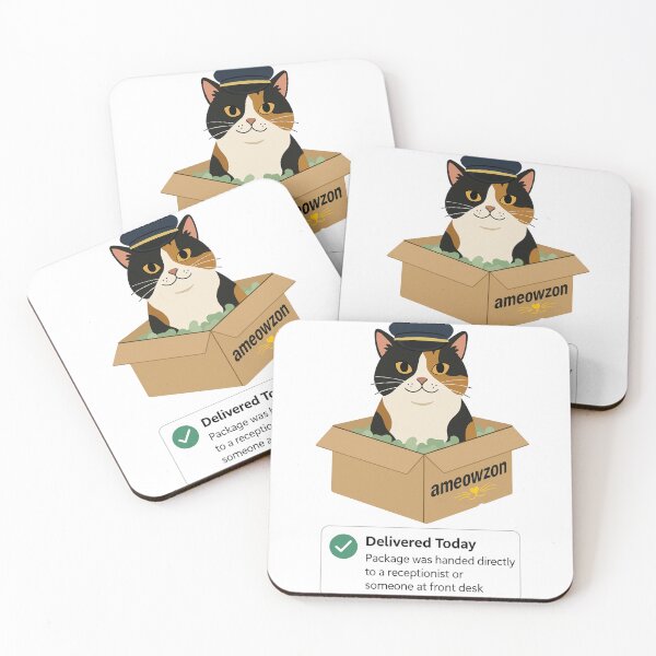 Item preview, Cat Receptionist Ameowzon  designed and sold by OneMeanMug.
