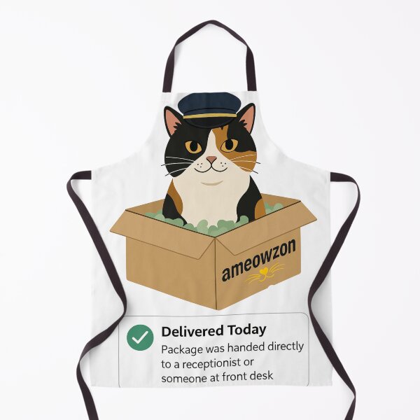 Item preview, Cat Receptionist Ameowzon designed and sold by OneMeanMug.