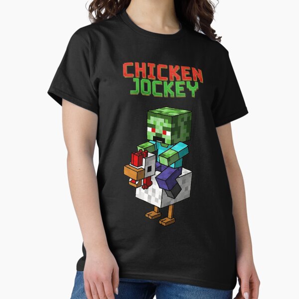 Item preview, Chicken Jockey Minecraft For Men, For Women, For Kids, Funny Video Game Gift  designed and sold by Art-Clothes-ce.