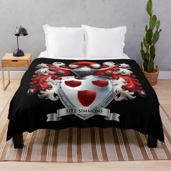 Item preview, Fitz-Simons Family Crest | Irish Heritage Coat of Arms Print designed and sold by Highlandkings.