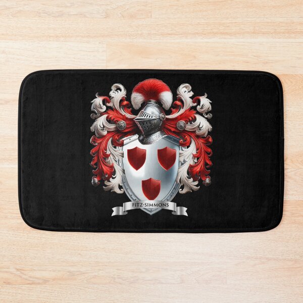 Item preview, Fitz-Simons Family Crest | Irish Heritage Coat of Arms Print designed and sold by Highlandkings.