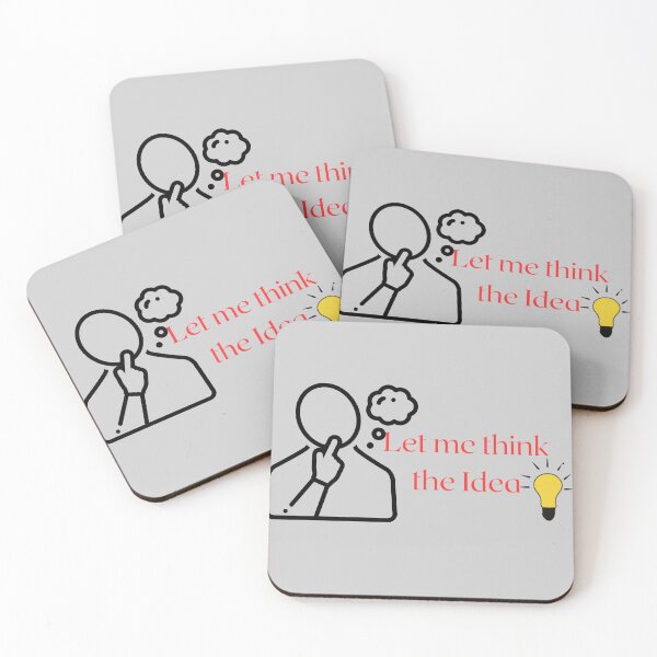 Item preview, Let Me Think The Idea | Creative Brainstorm Quote designed and sold by AIKNOCKTECK.