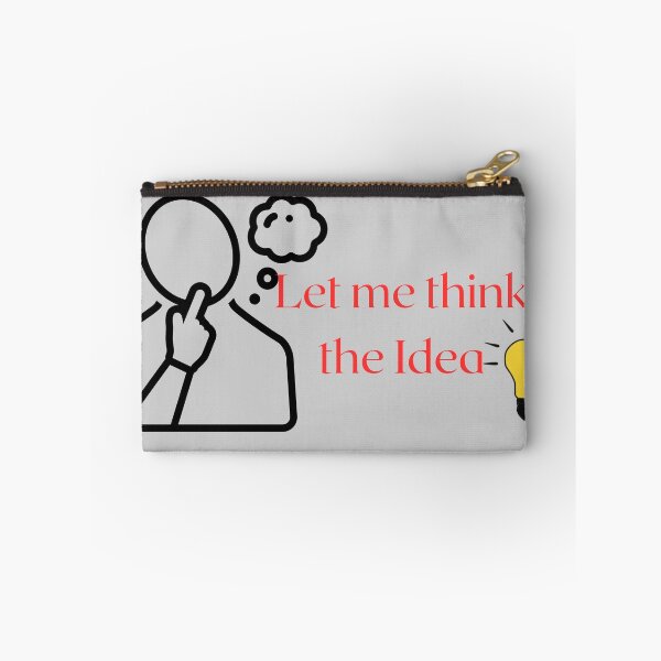 Item preview, Let Me Think The Idea | Creative Brainstorm Quote designed and sold by AIKNOCKTECK.