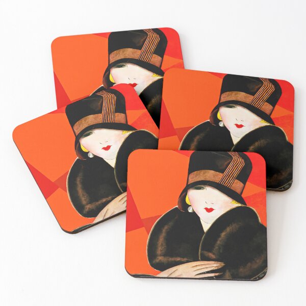 Item preview,  Art deco portrait of a woman  designed and sold by stevepaint.