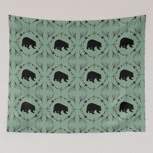Item preview, Bear tile : Seamless pattern designed and sold by Dallas_Arnold_Design.