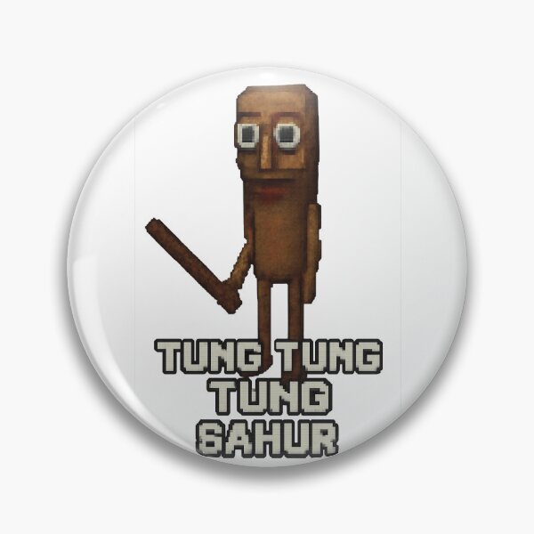 Item preview, Tung Tung Tung Sahur PS1 Edition designed and sold by RoboPresident.