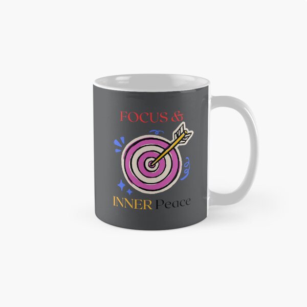 Item preview, Focus and Inner Peace | Mindful Motivation Quote designed and sold by AIKNOCKTECK.