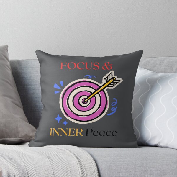 Item preview, Focus and Inner Peace | Mindful Motivation Quote designed and sold by AIKNOCKTECK.