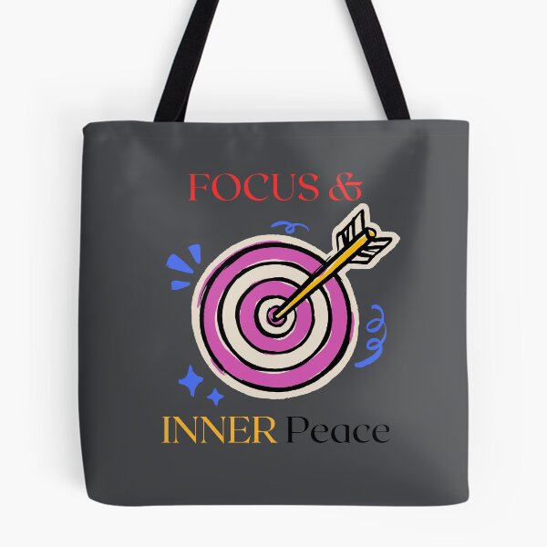 Item preview, Focus and Inner Peace | Mindful Motivation Quote designed and sold by AIKNOCKTECK.
