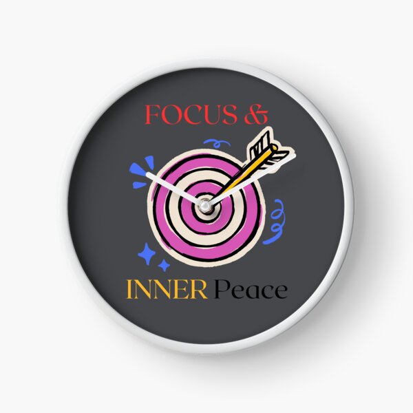Item preview, Focus and Inner Peace | Mindful Motivation Quote designed and sold by AIKNOCKTECK.
