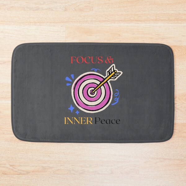 Item preview, Focus and Inner Peace | Mindful Motivation Quote designed and sold by AIKNOCKTECK.
