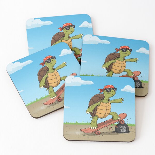 Item preview, Skater Turtle Breaks the Rules designed and sold by ZyloVibes.