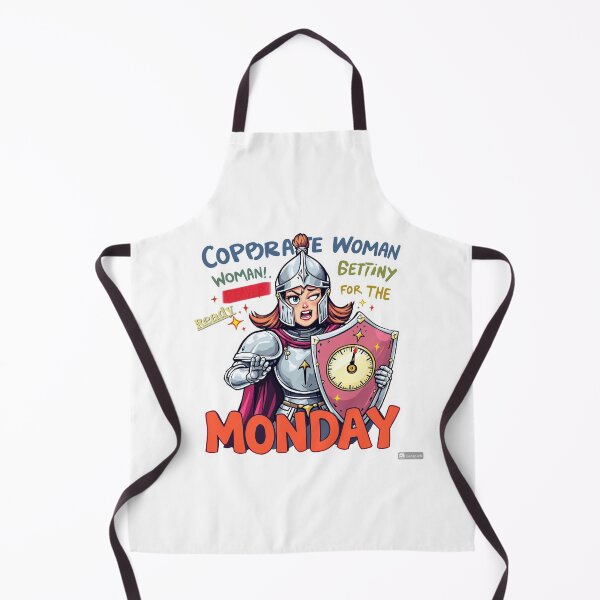 Item preview, Fierce Corporate Woman Knight – Monday Battle Armor Motivation | YourRandomStore designed and sold by YourRandomStore.
