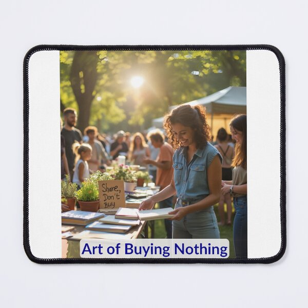 Item preview, Art of Buying Nothing designed and sold by Make It A Better Day.