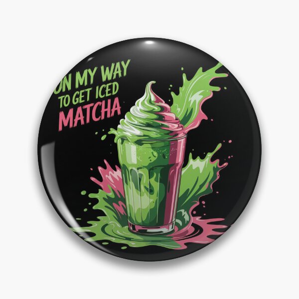 Item preview, On my way to get Iced Matcha designed and sold by MadCatPrints.