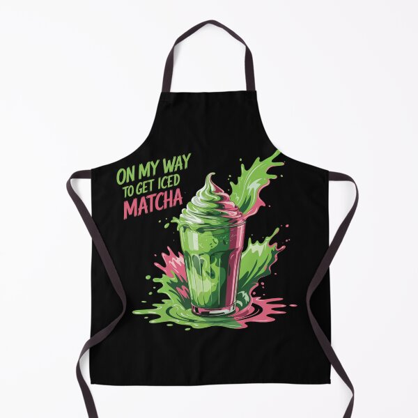 Item preview, On my way to get Iced Matcha designed and sold by MadCatPrints.