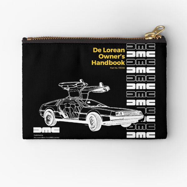 DE LOREAN HANDBOOK Zipper Pouch