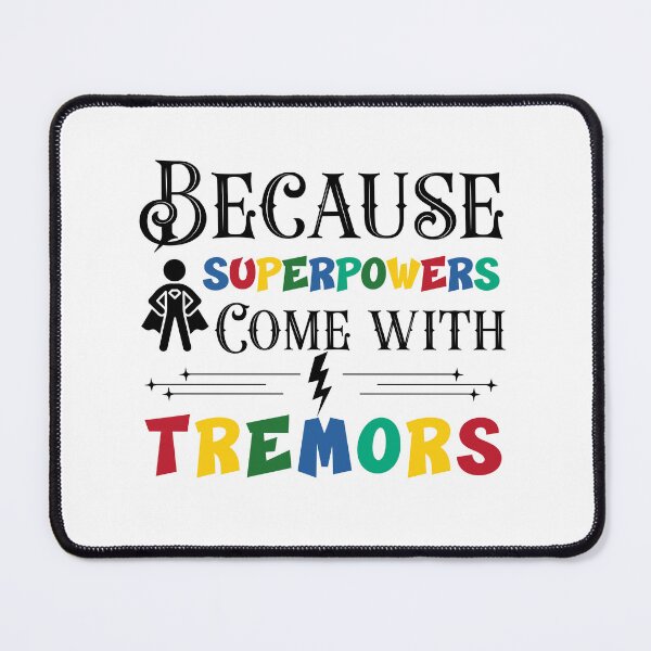 Item preview, Because Superpowers Come with Tremors, Parkinson Awareness Design designed and sold by Raise2Shine.