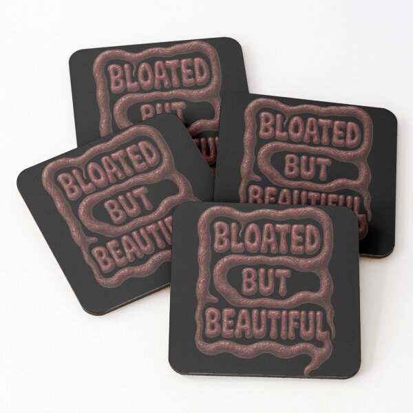 Item preview, Bloated but Beautiful - cute guts designed and sold by Lucidorium.