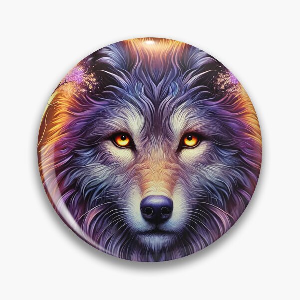 Item preview, Amazing Purple Wolf Art designed and sold by alw951.