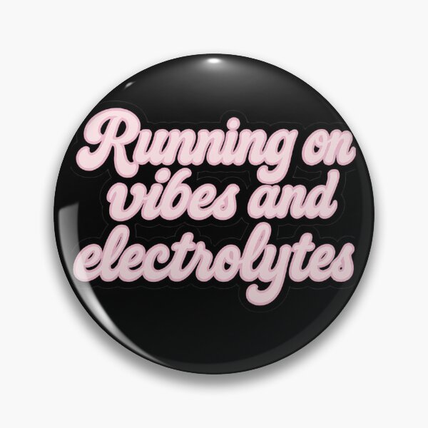 Item preview, Running on vibes and electrolytes designed and sold by Lucidorium.