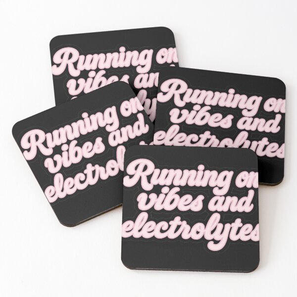 Item preview, Running on vibes and electrolytes designed and sold by Lucidorium.