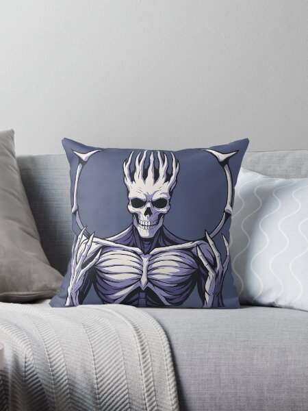 Item preview, Castlevania Death Fanart Sticker – Netflix Anime Skeleton Villain Vector Design designed and sold by WAUZ.