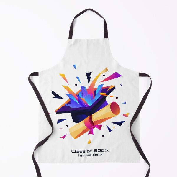 Item preview, Сlass of 2025 – I Am So Done! Bold Graduation Celebration Art designed and sold by AnnDesignStudio.