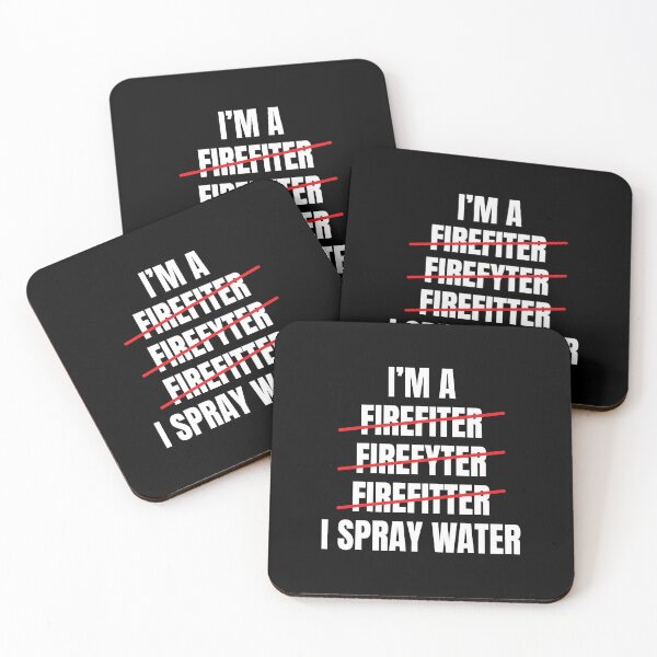 Item preview, Im A Firefighter Funny Mens I Spray Water Fire Rescue designed and sold by DexertimaArt.