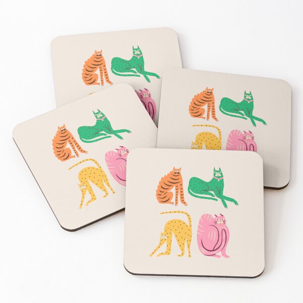 Item preview, Pop Cats: Modern Collage Pop Art designed and sold by karanwashere.