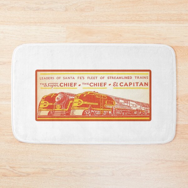 Item preview, Vintage Santa Fe Railroad - Leaders Of Santa Fe's Streamlined Fleet designed and sold by QuayTradingCo.