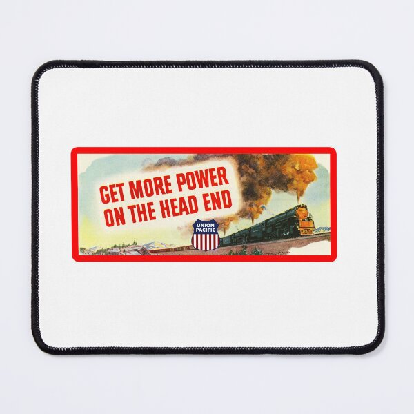 Item preview, Vintage Union Pacific Railroad - More Power On The Head End designed and sold by QuayTradingCo.
