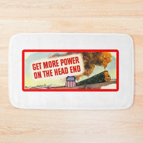 Item preview, Vintage Union Pacific Railroad - More Power On The Head End designed and sold by QuayTradingCo.