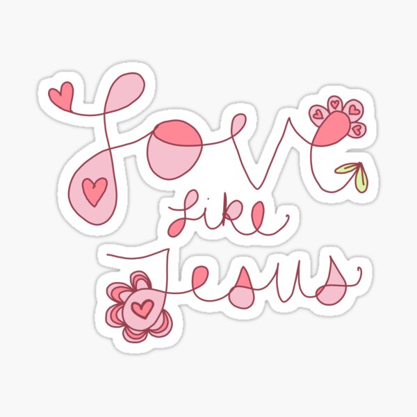 Artikel-Vorschau von Liebe wie Jesus, designt und verkauft von PerrisH.