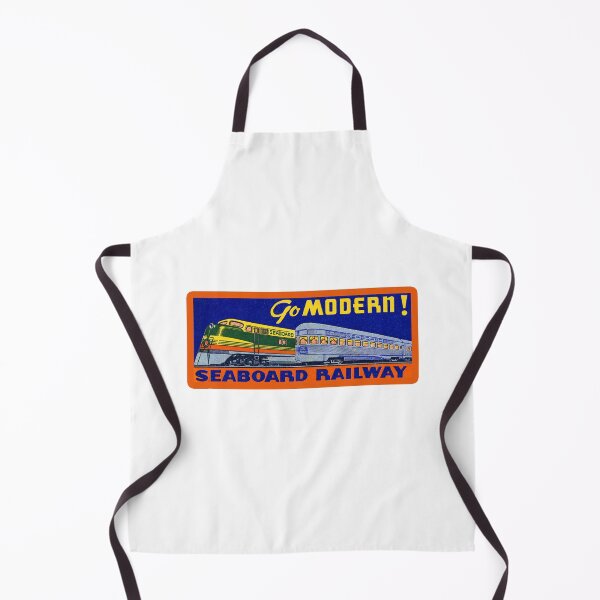 Item preview, Vintage Seaboard Railway - Go Modern designed and sold by QuayTradingCo.