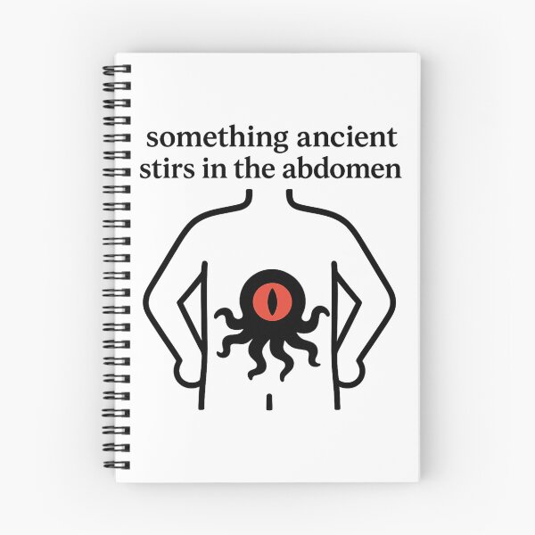 Item preview, Something ancient stirs in the abdomen designed and sold by Lucidorium.