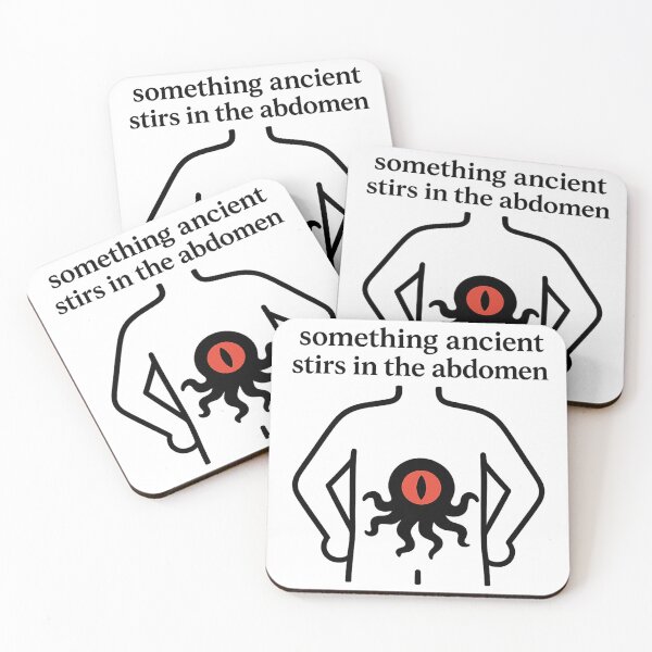 Item preview, Something ancient stirs in the abdomen designed and sold by Lucidorium.