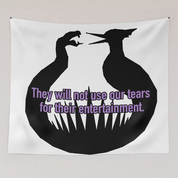 Item preview, They will not use our tears  designed and sold by Mysterious Goose .