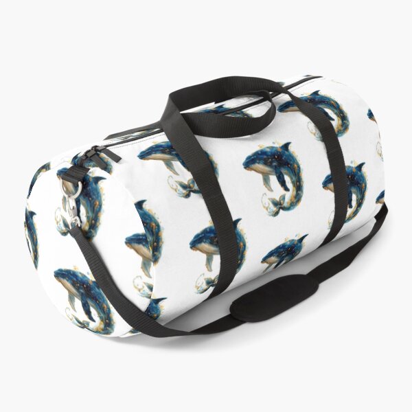 Item preview, Mystical Ocean Whale in Deep Blue and Gold Style designed and sold by Anastasiia Yurevych.