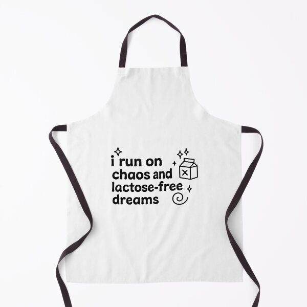 Item preview, i run on chaos and lactose free dreams designed and sold by Lucidorium.