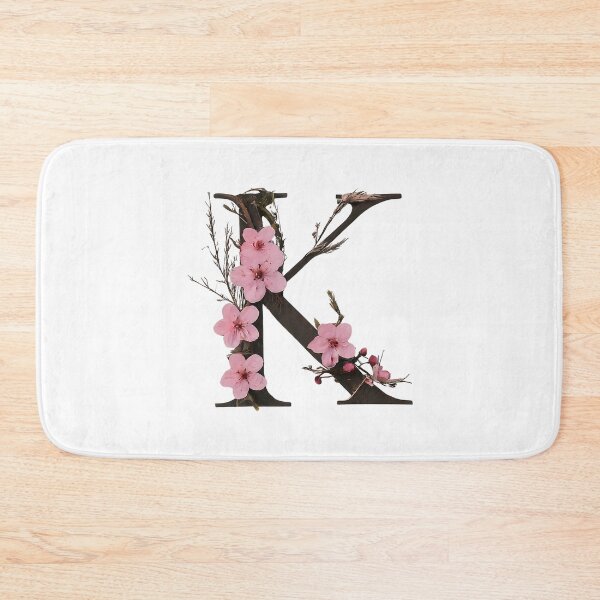 Item preview, Elegant Floral Letter K - Artistic Botanical Typography Design designed and sold by Psycho-Crazy.