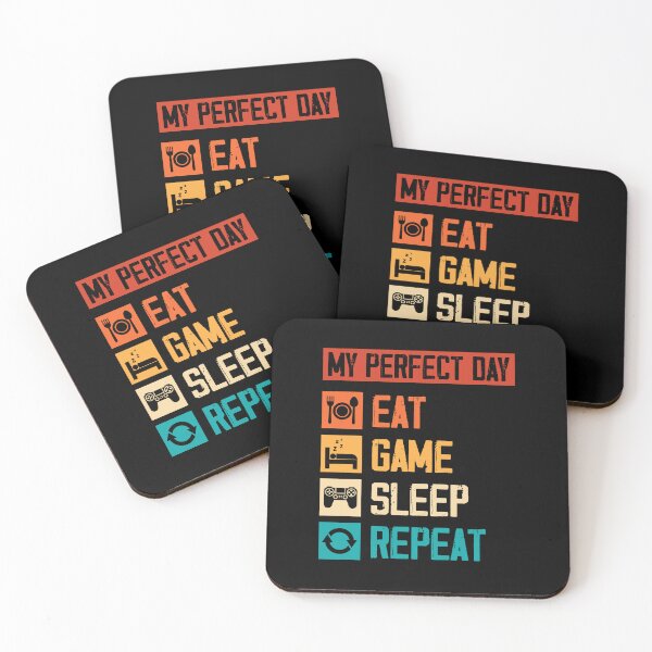 Item preview, My Perfect Day Video Games Funny Cool Gamer gift designed and sold by DexertimaArt.
