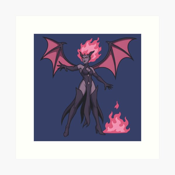 Item preview, Drolta Castlevania Netflix Fanart Sticker – Powerful Demon Vector Illustration designed and sold by WAUZ.