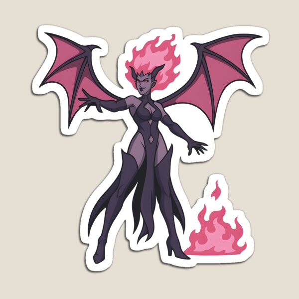 Aperçu de l'œuvre Sticker Drolta Castlevania Netflix Fanart – Illustration vectorielle d'un puissant démon créée et vendue par WAUZ.
