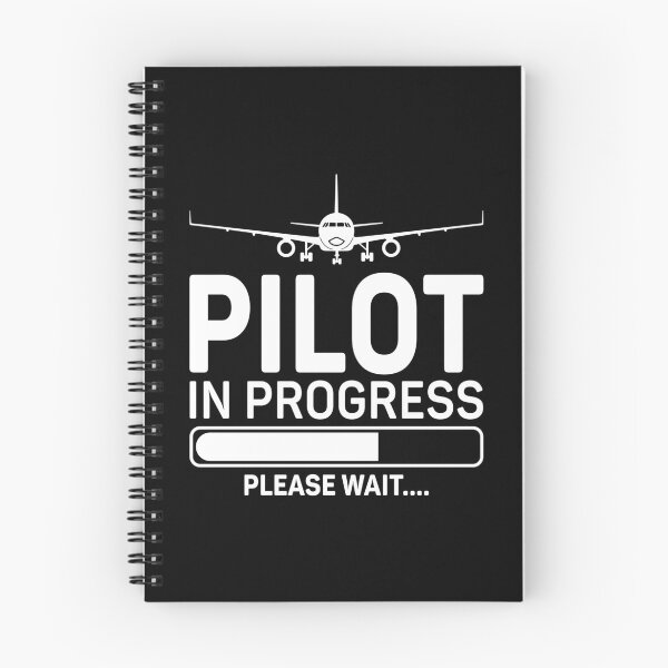 Item preview, Copilot Gift Flight Pilot In Progress Future Pilot designed and sold by DexertimaArt.