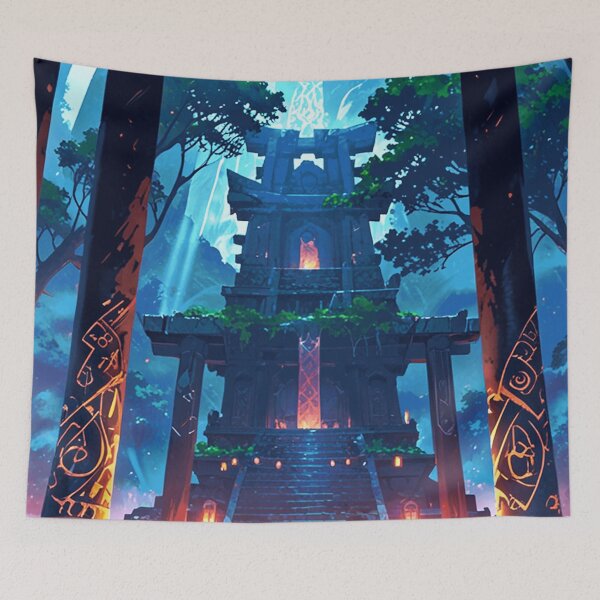 Item preview, The Whispering Shrine designed and sold by ArtfullMinds.