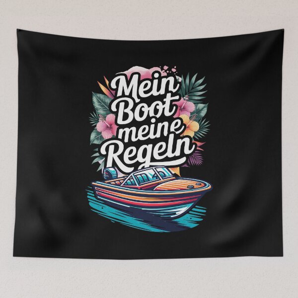 Artikelvorschau, Mein Boot meine Regeln - cooles Hobby Design entworfen und verkauft von ReneMM.