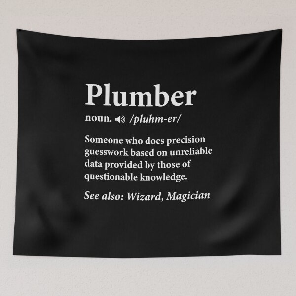 Item preview, Plumber Definition Plumbing Gift Love designed and sold by DexertimaArt.